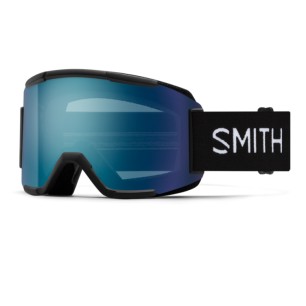 Masque de Snowboard/ski SMITH SQUAD Black + ChromaPop™ Everyday Blue Mirror Lens