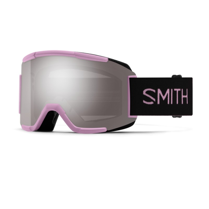 Masque de Snowboard/ski SMITH SQUAD Proper Pink + ChromaPop™ Sun Platinum Mirror Lens