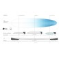 PLANCHE DE SURF LONGBOARD TORQ THE DON HP TEC