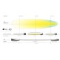 PLANCHE DE SURF LONGBOARD TORQ 24/7 ACT