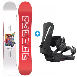 Pack Snowboard Capita Aeronaute + Fix union Atlas