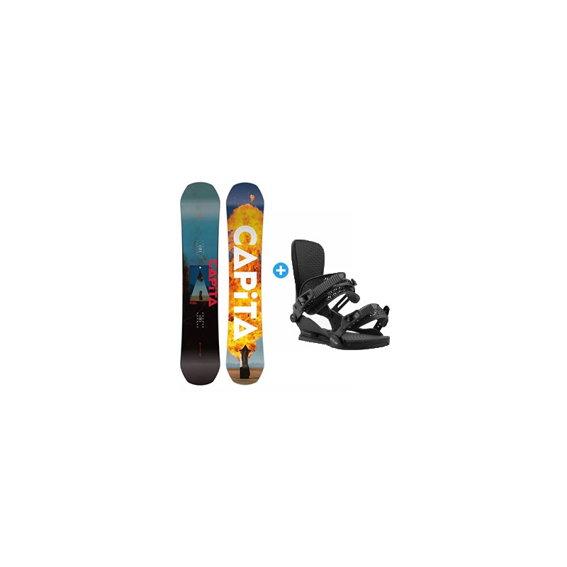 Pack Snowboard Capita D.O.A + Fix Union STR