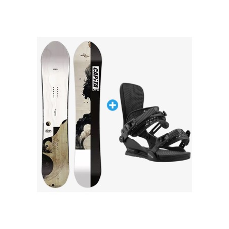 Pack Snowboard Capita Navigator + Fix Union STR