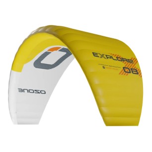 Aile de Snowkite OZONE EXPLORE V3 Jaune 2025