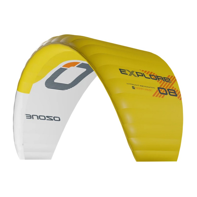 Aile de Snowkite OZONE EXPLORE V3 Jaune 2025