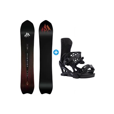 Pack Snowboard JONES STRATOS + Fix jones Meteorite