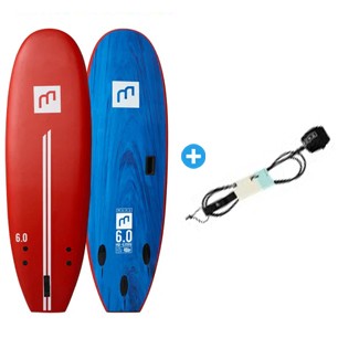 Pack surf Madness HD CORE 6"0 + Leash MDS 6"0